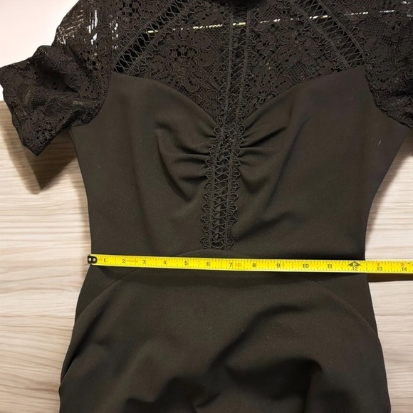 ASOS High Neck Lace Dress | SIZE 4 - Picture 5 of 6